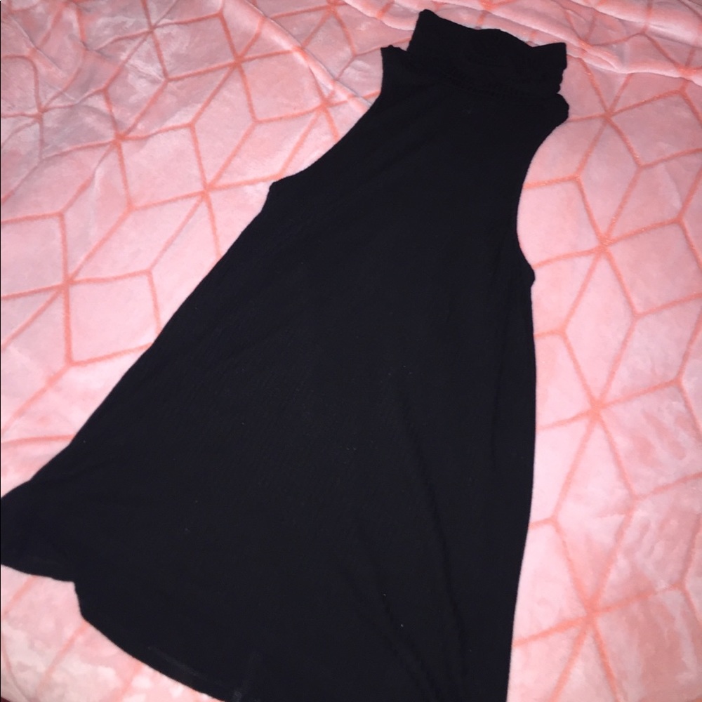 Express One Eleven Mock Neck Top