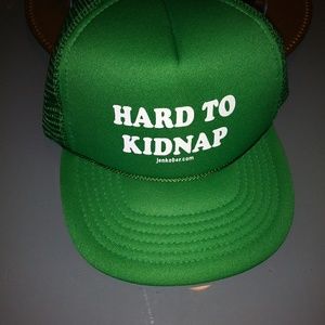 Green trucker cap!