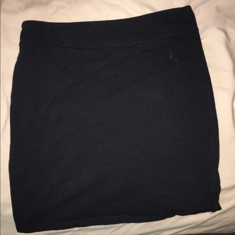 Black tight Mini skirt