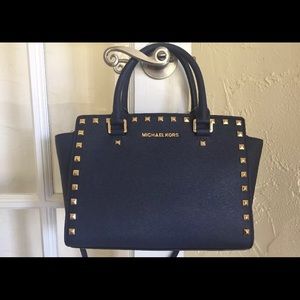 Michael kors studded selma medium