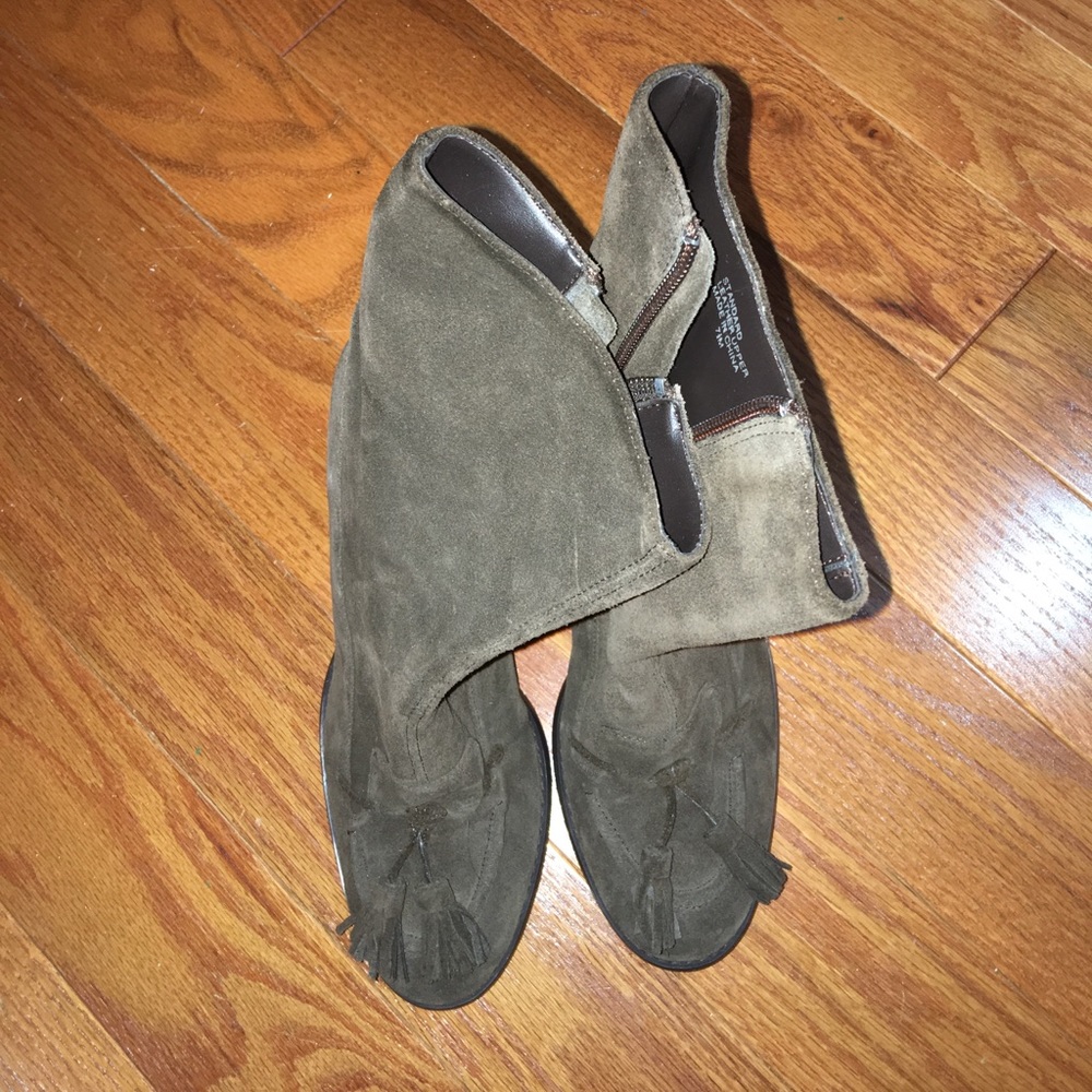 Suede Boots