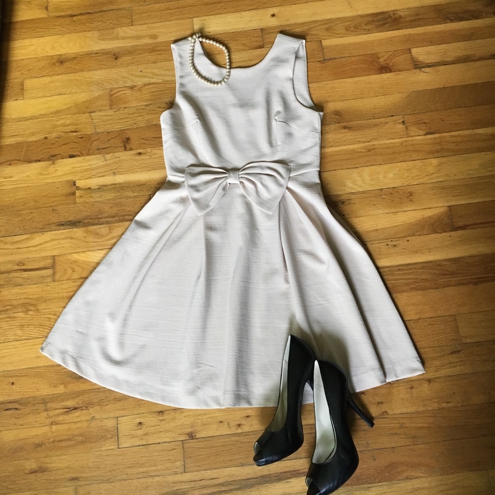 Max and Ruby Tan Fit & Flare 👗Dress