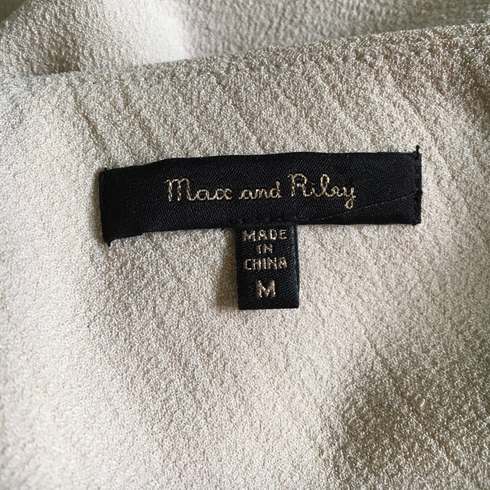 Max and Ruby Tan Fit & Flare 👗Dress - Picture 3 of 5
