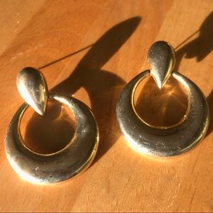 Gold Vintage Statement Earrings