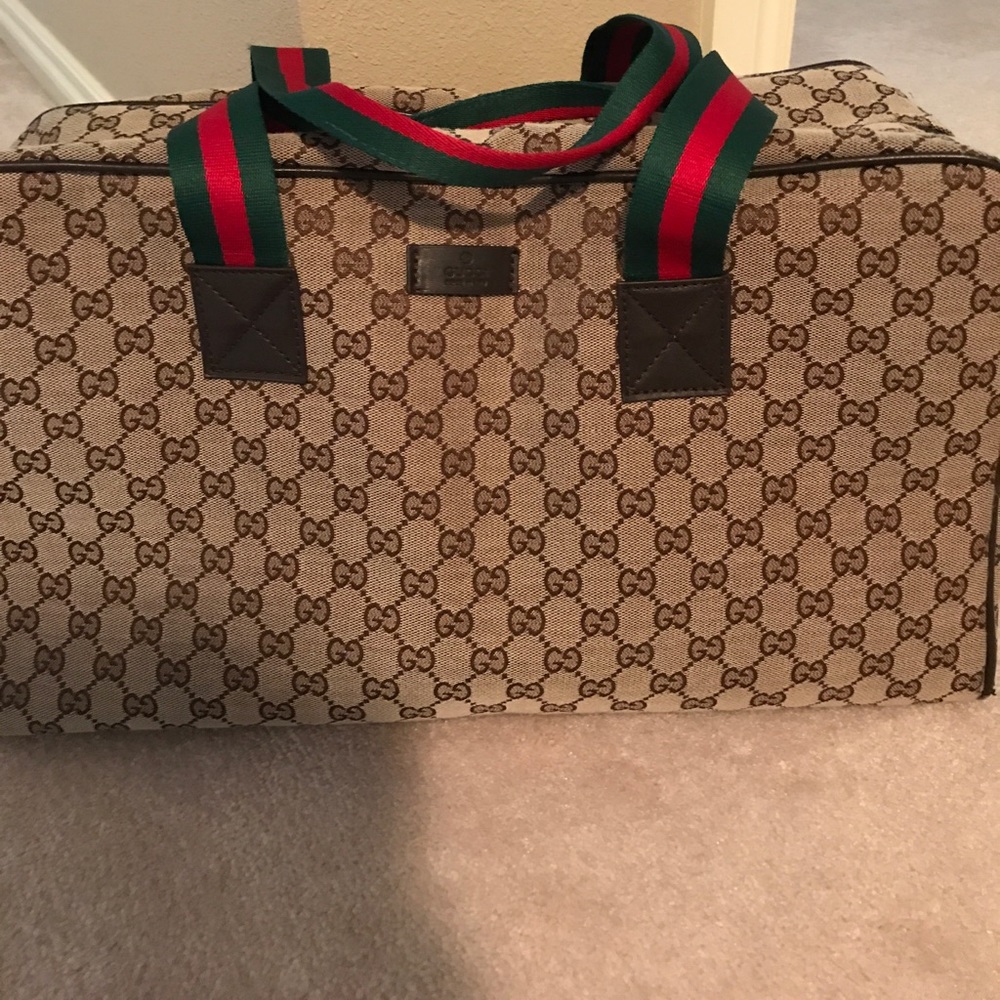 GG monogram duffle bag
