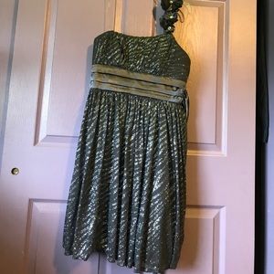 One shoulder Homecoming dress
