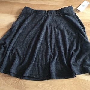 Muted black Skater Skirt from PacSun