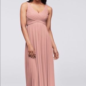 Floor length David's bridal gown