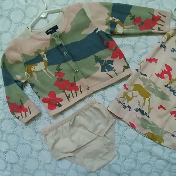 GAP Other - 🔛Gap🔥 dress w/ bloomer & matching sweater as set