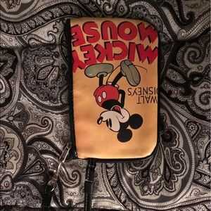 Mickey Mouse wristlet