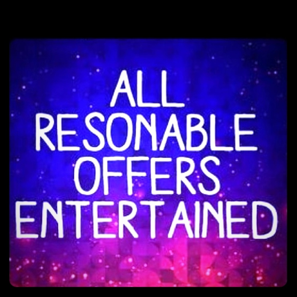 Please feel free to make offers on any of my items