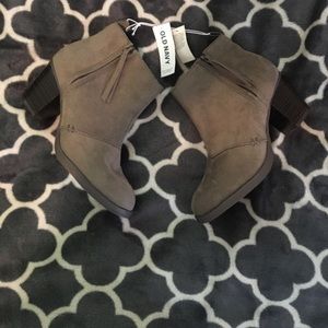 Grey booties