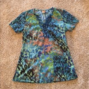 Élan by Barco XS scrub top