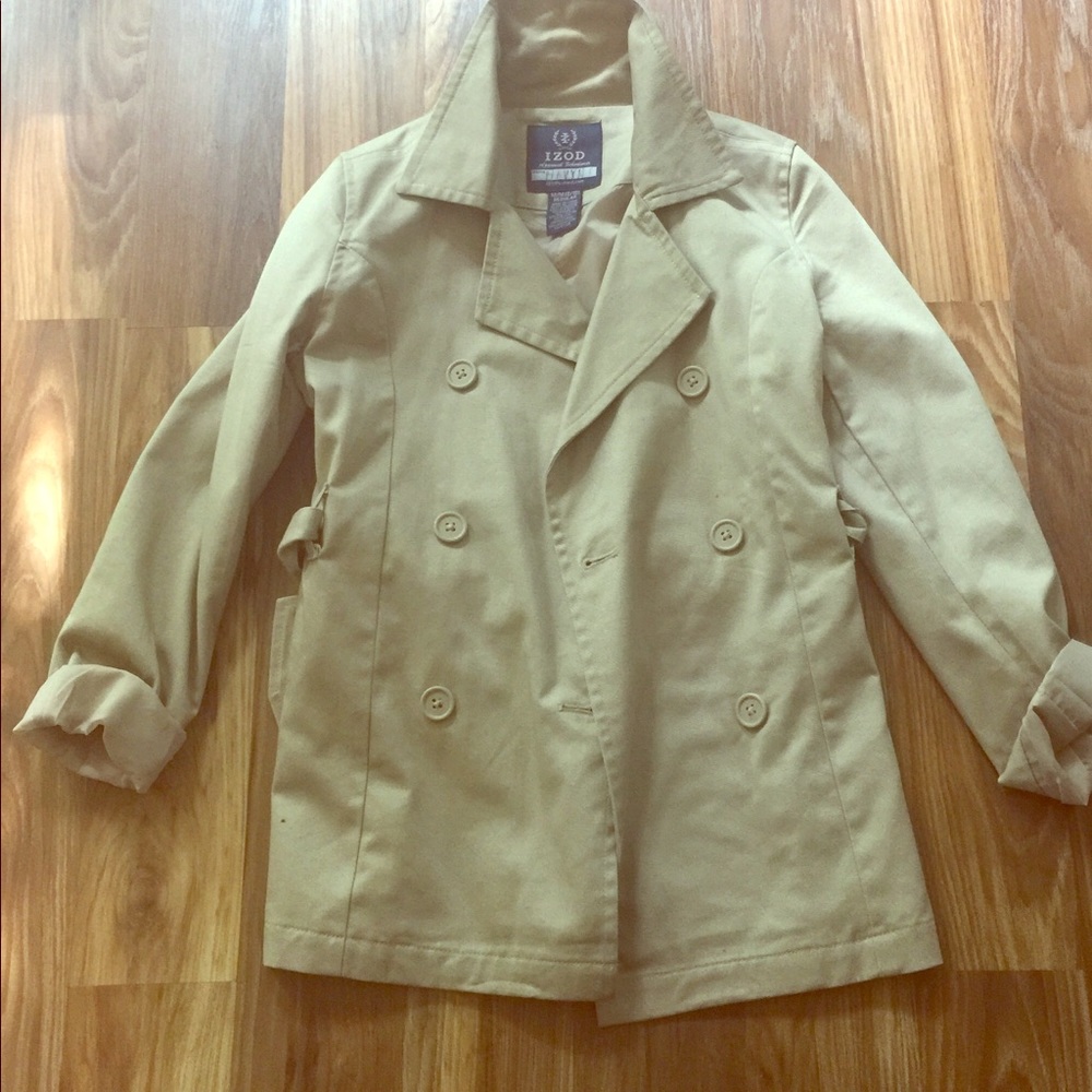 GIRLS IZOD PEA STYLE JACKET
