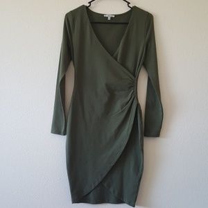 NWOT Olive Dress
