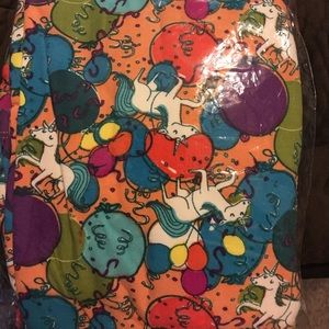 LuLaRoe Unicorn Birthday leggings