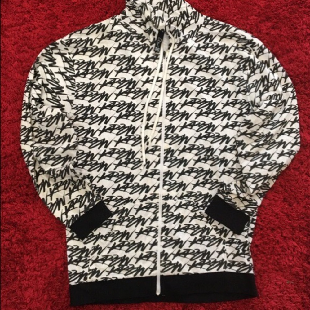 White/Black Krew Hoodie