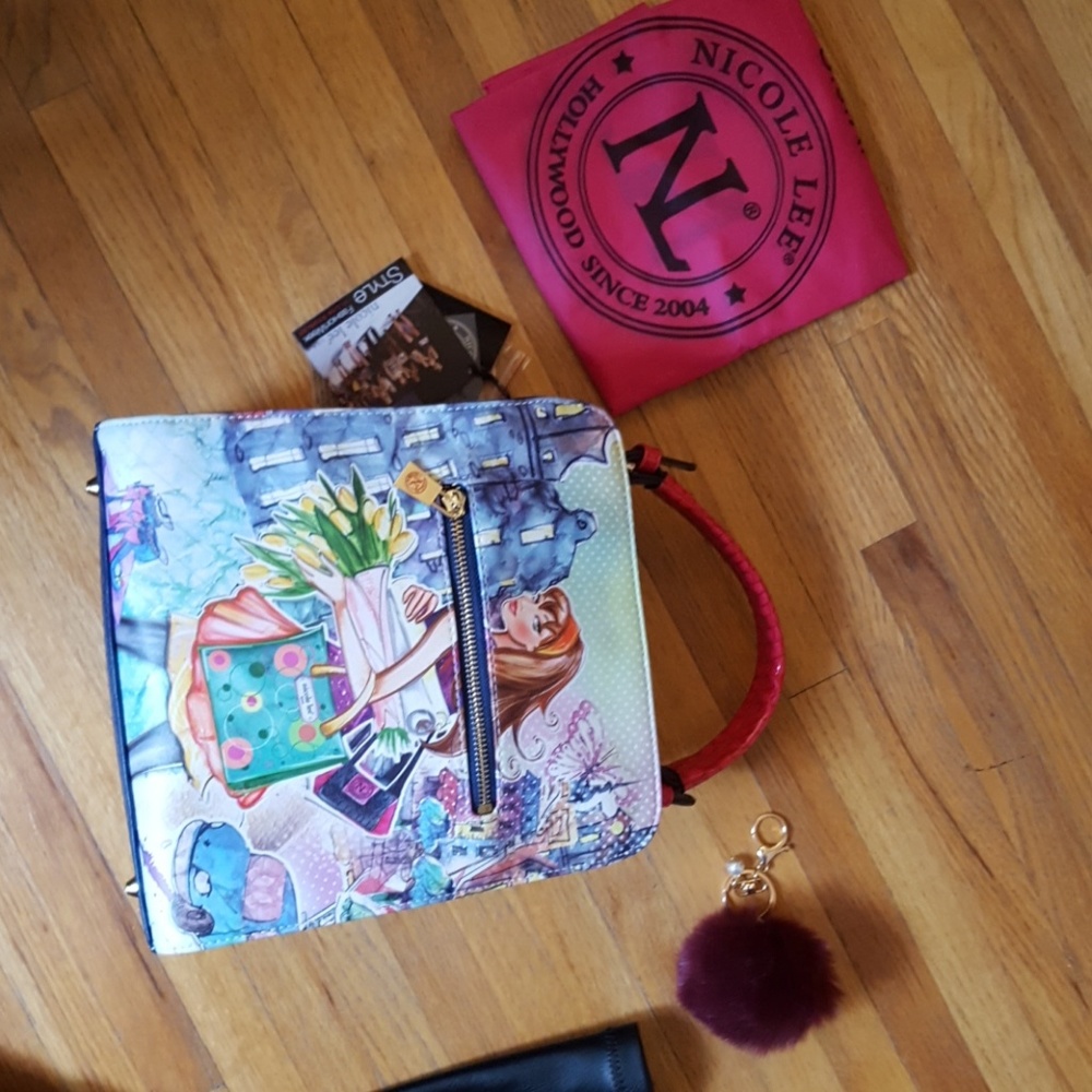 Beautiful Nicole Miller Purse!🎈🎈SOLD 🎈🎈 - Picture 3 of 8