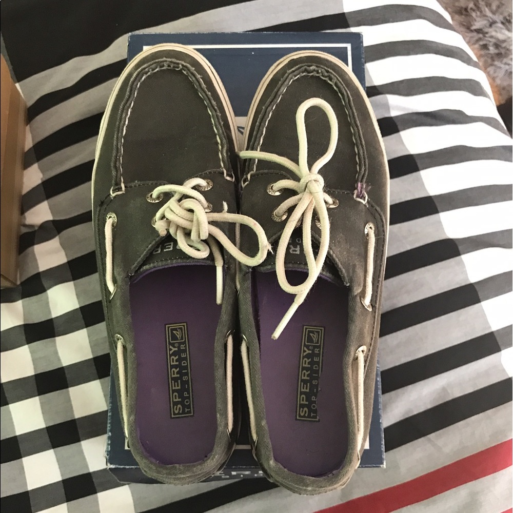 Biscayne black Sperry Top-sider shoes!