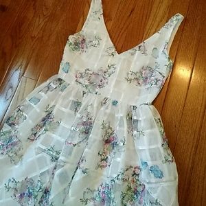 Anthropologie Maeve 00P Peony Garden Floral Dress