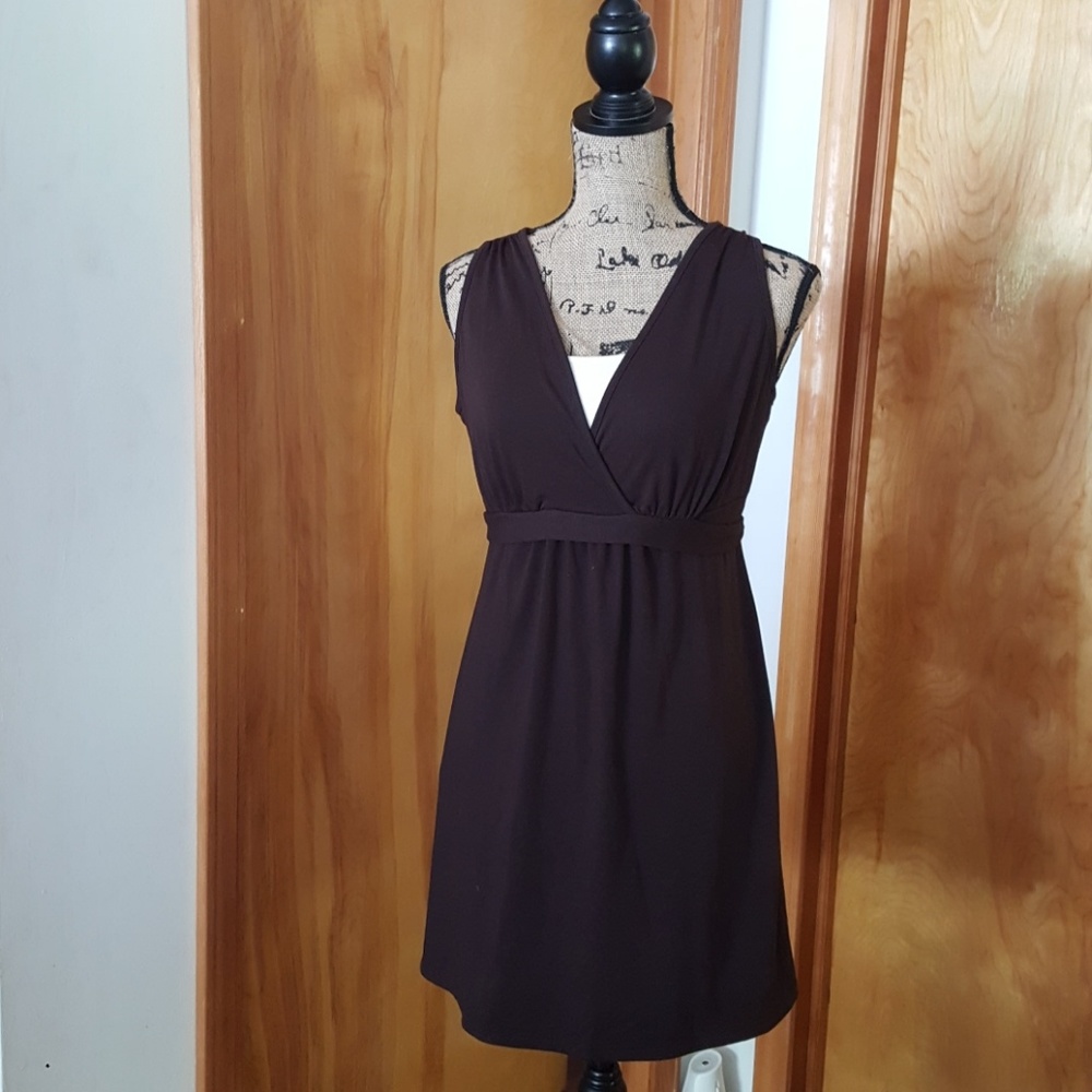 Brown sun dress