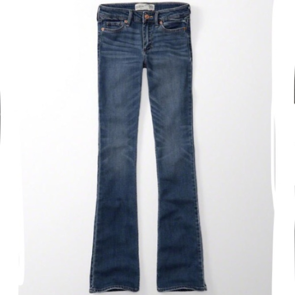 Abercrombie and Fitch Bootcut Jeans Medium Wash
