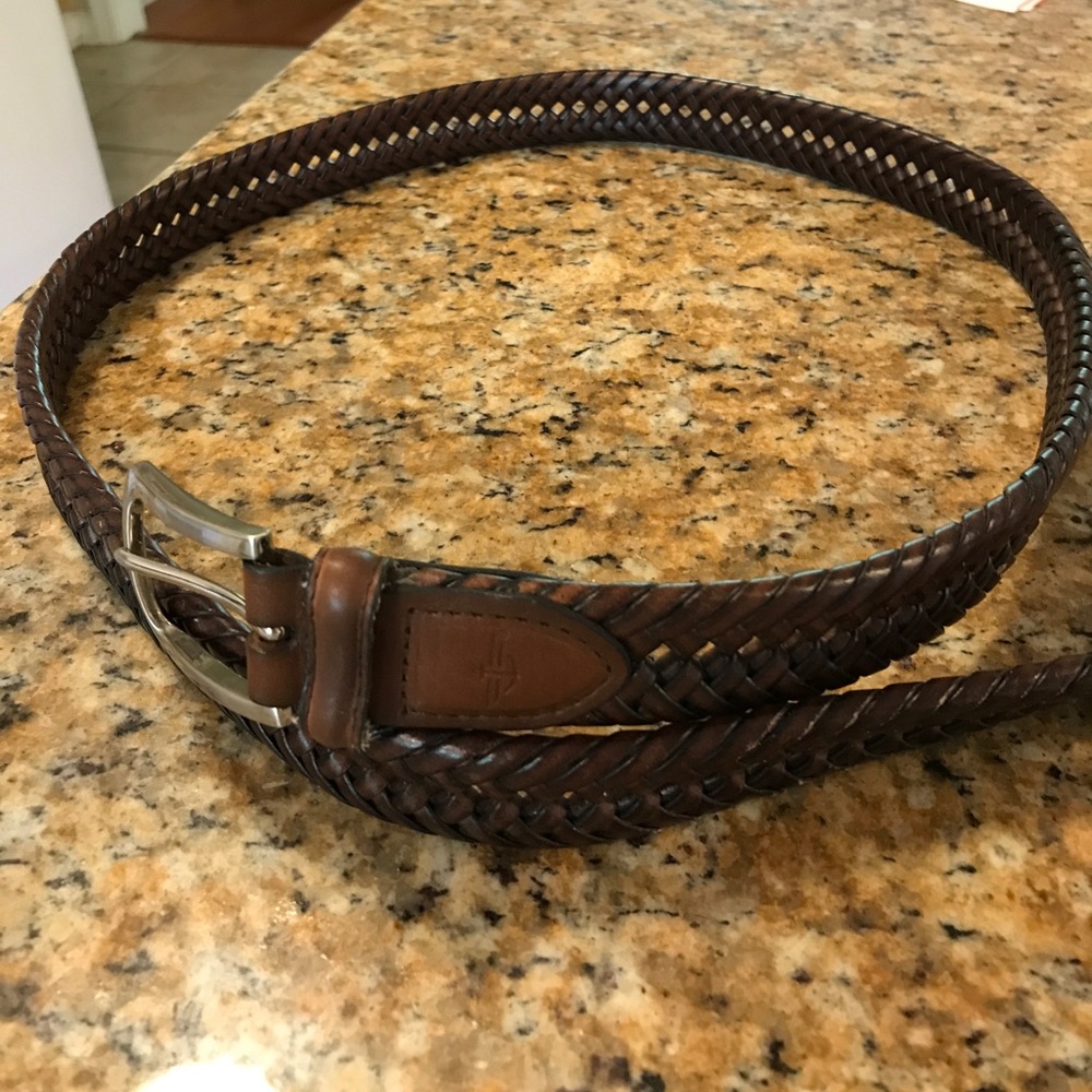 Dockers men's leather belt