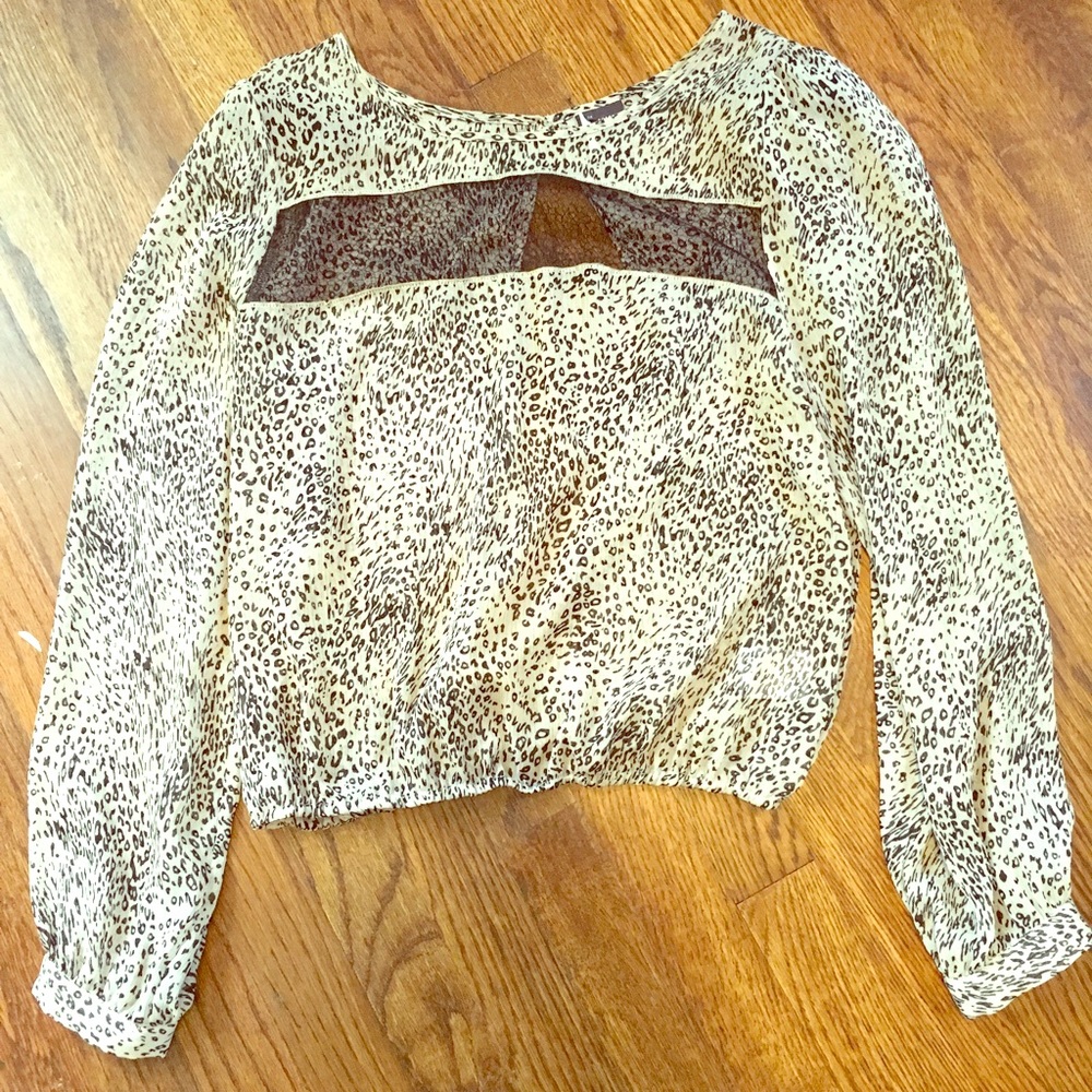 Urban outfitters brand Sparkle and Fade top blouse