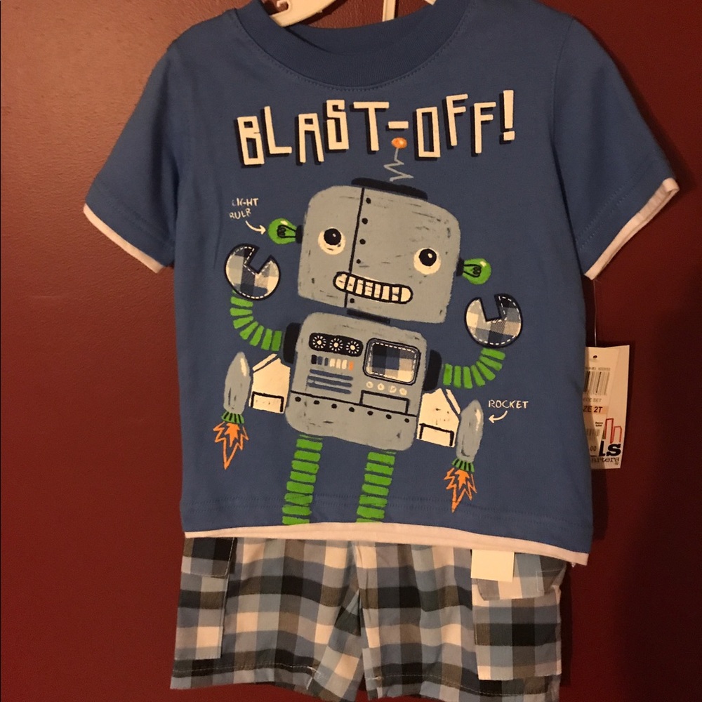 2 piece toddler boy outfit