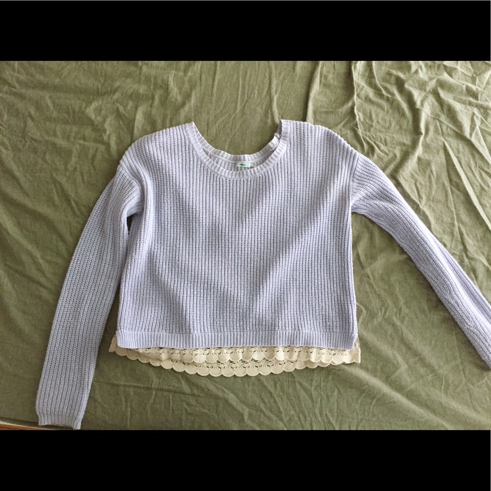 Urban Outfitters Light Blue Sweater