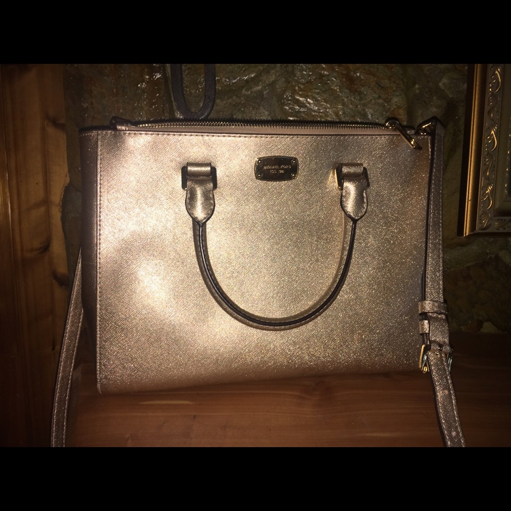 Michael Kors Pale Gold Handbag