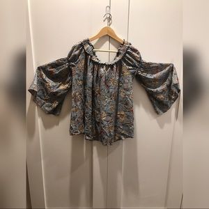 Umgee Bell Sleeve Top