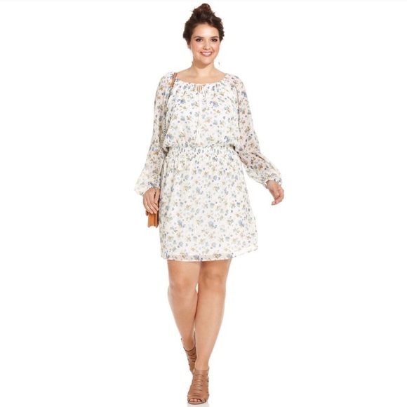 Dresses & Skirts - NWT Jessica Simpson Floral LongSleeve Boho Dress