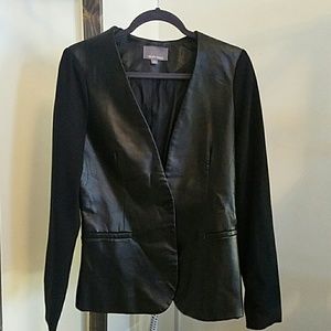SALE! Gorgeous, chic faux leather blazer