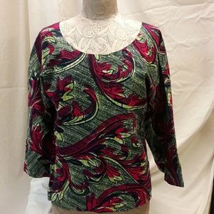 African print top