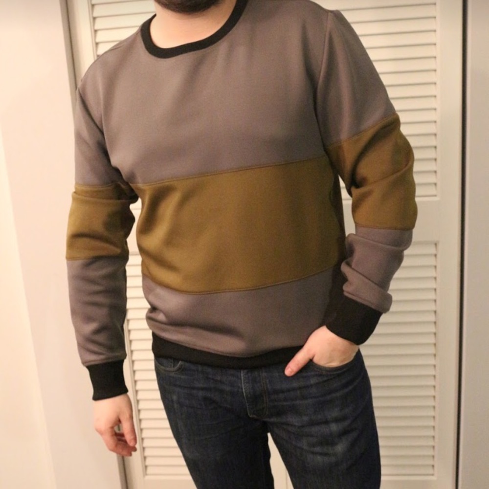 Color Blocked Pullover