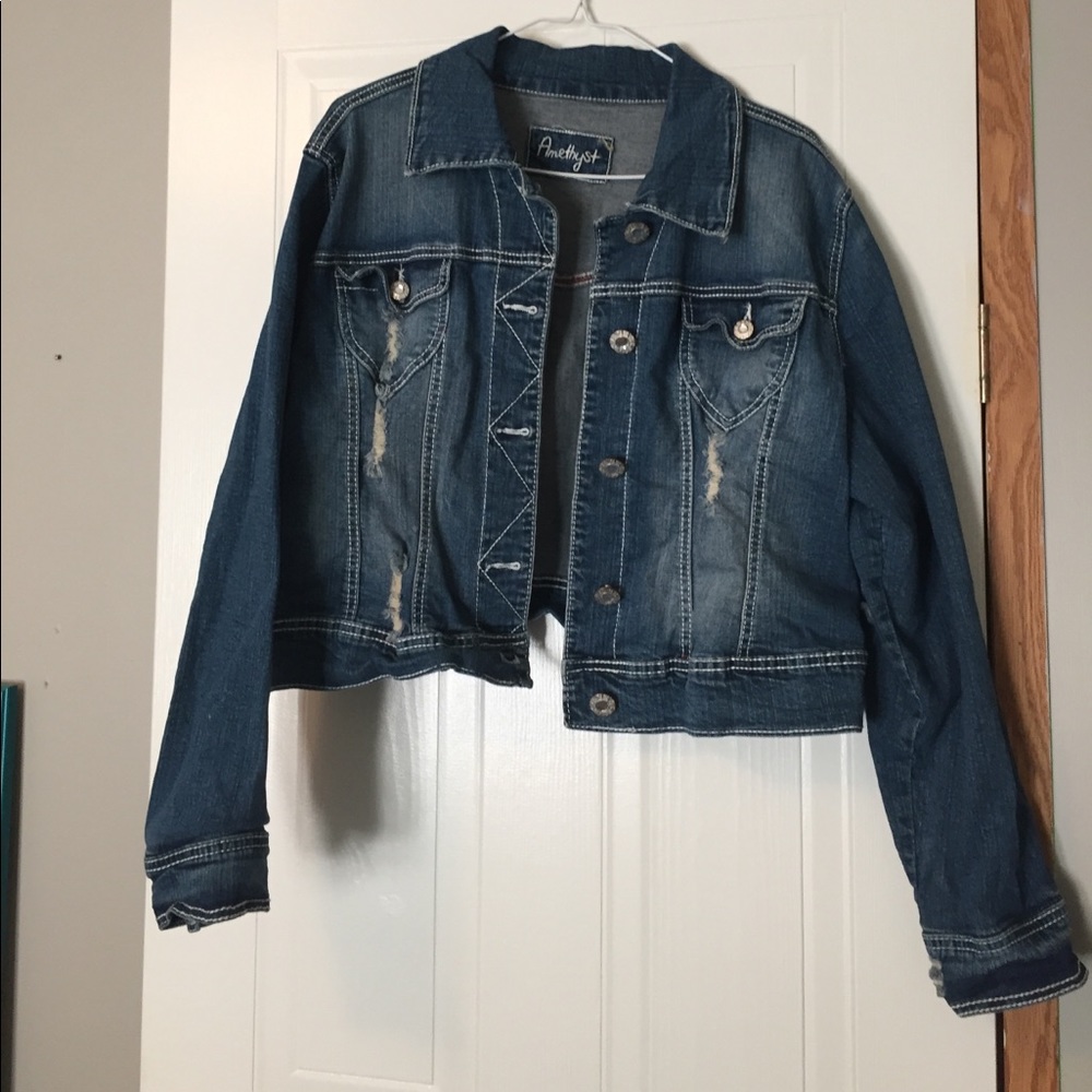 Women's small/medium blue jean jacket