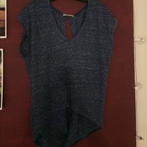 Alternative blue tank with open back