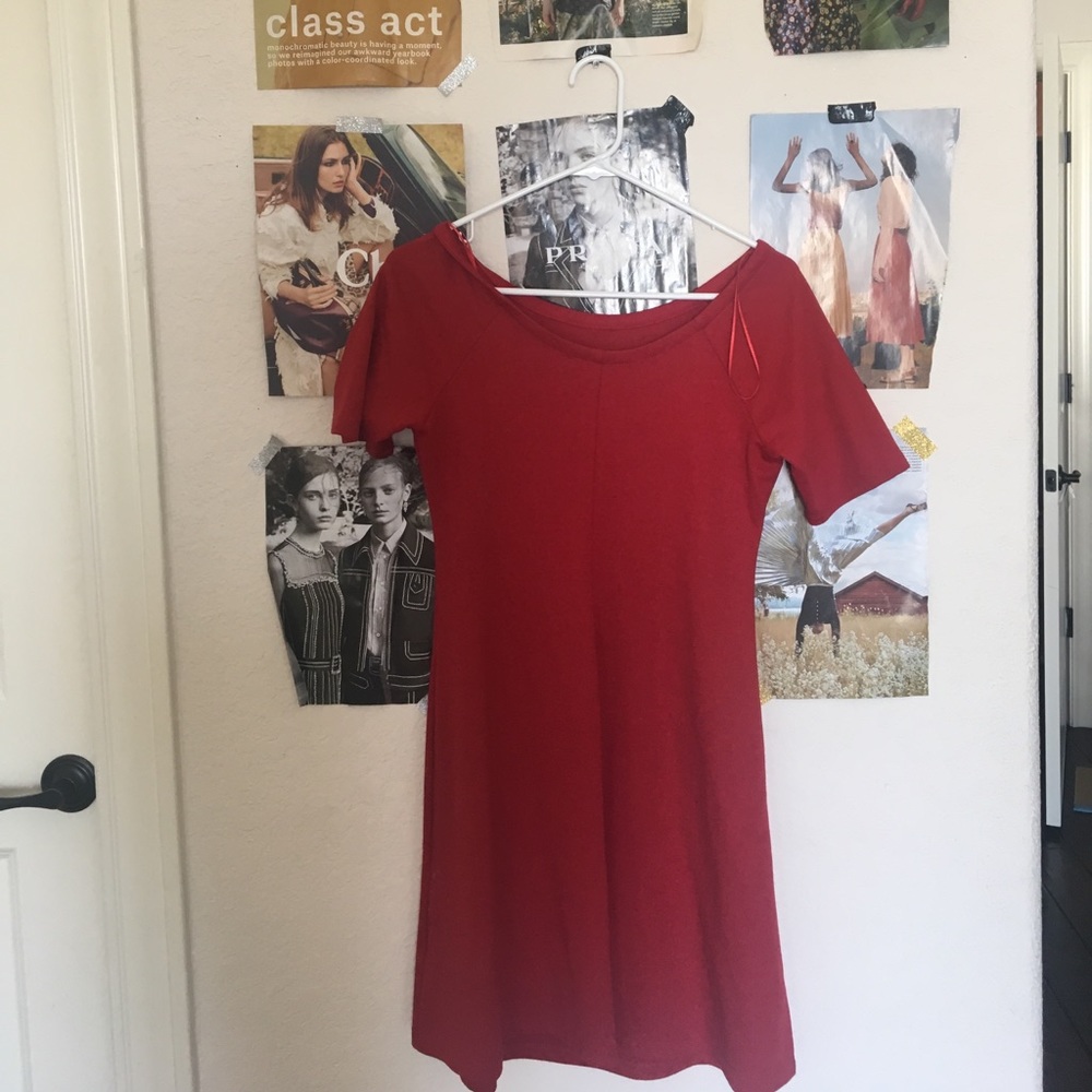 red zara dress❤️🍒