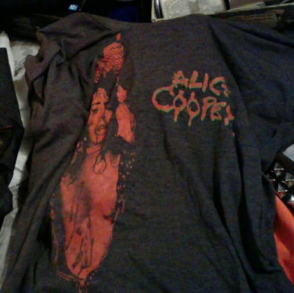 REAL VINTAGE 1986 Alice Cooper tour shirt - Picture 1 of 1