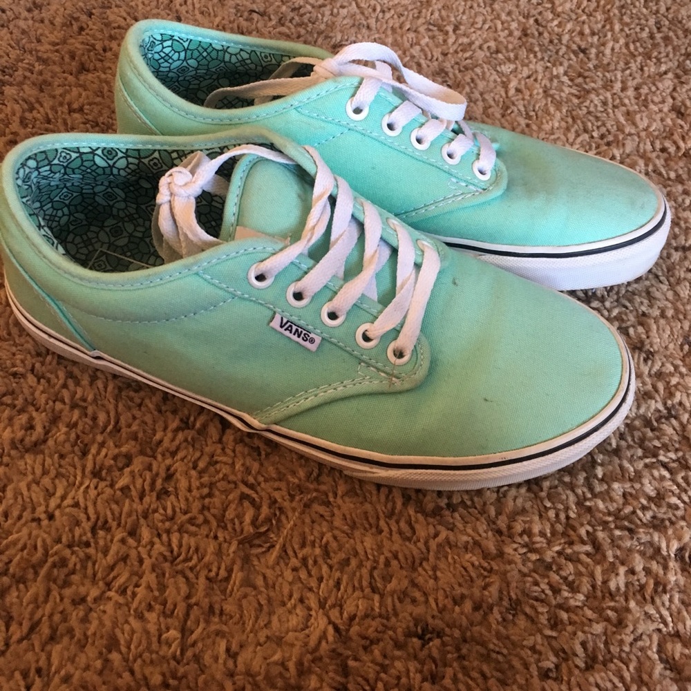 Mint green vans