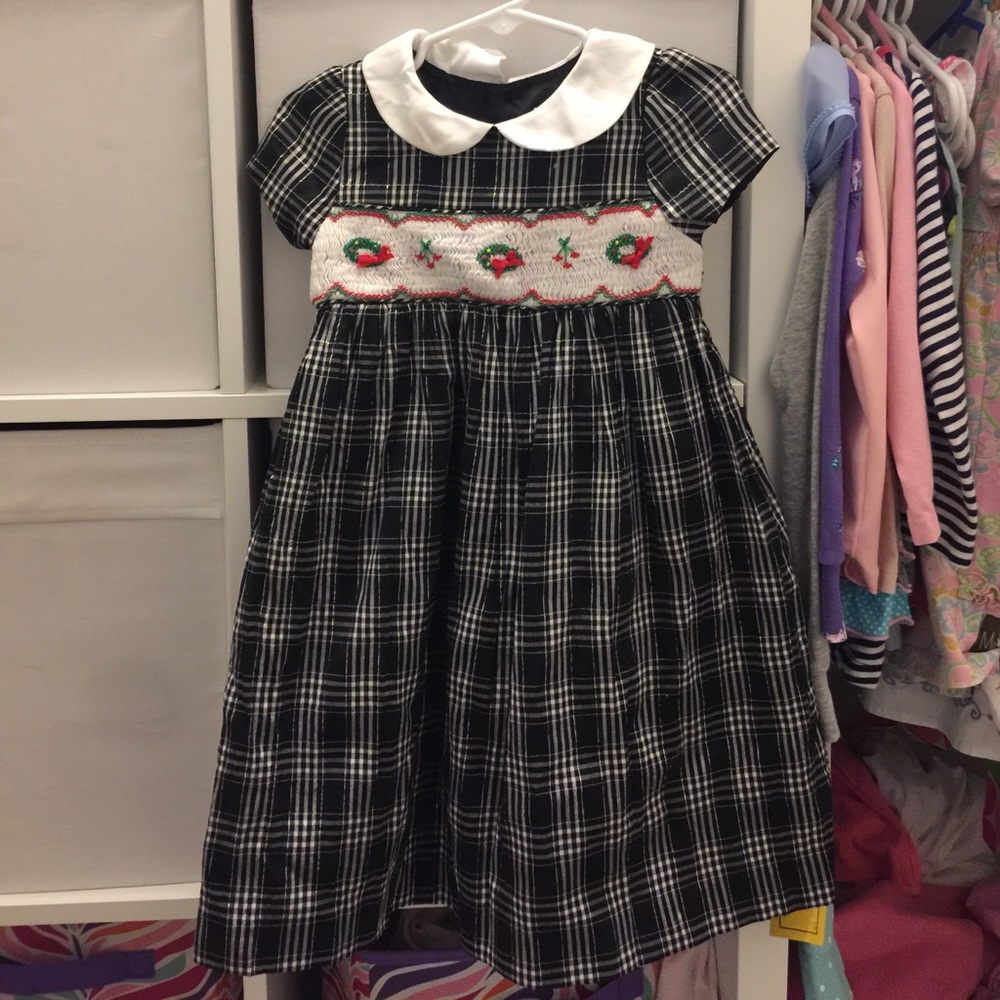 Smocked Christmas Dress