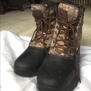 Men's Camo Snow Boots