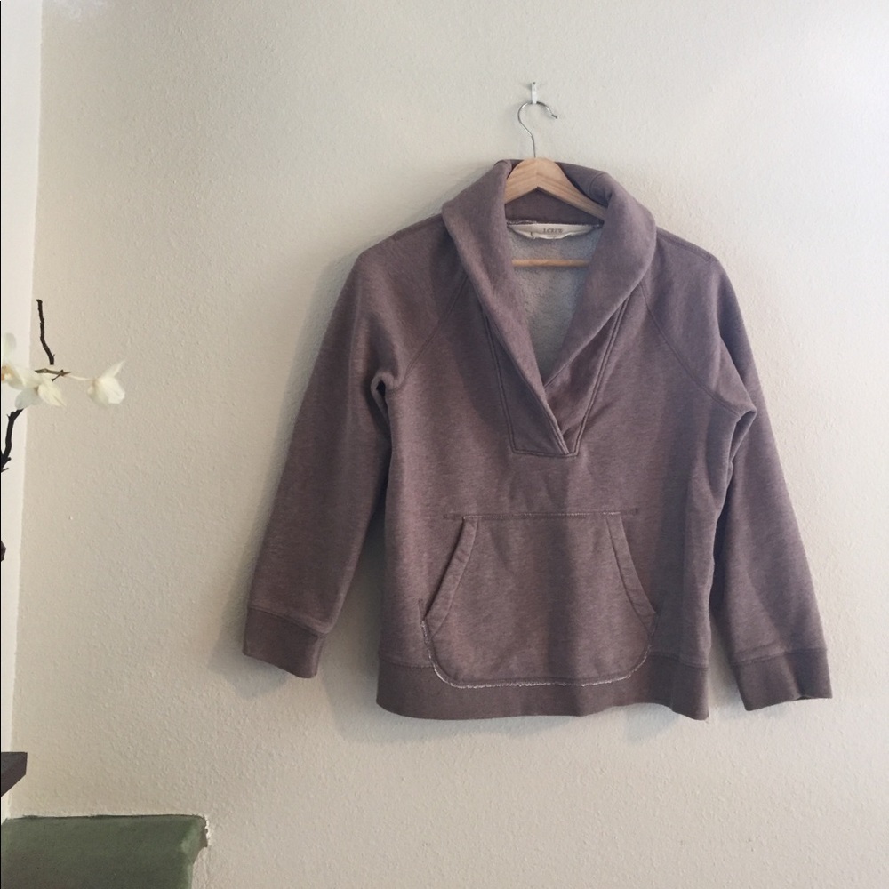 J. Crew shawl collar sweater
