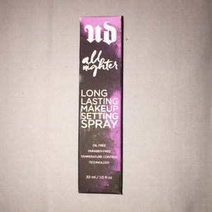 Urban Decay All Nighter Setting Spray Unused!