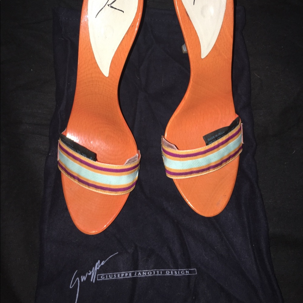 Womens Vintage Guisippe Zanotti Mules