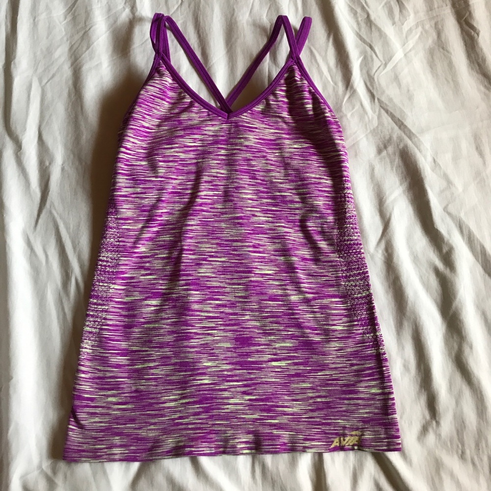 Strappy workout tank