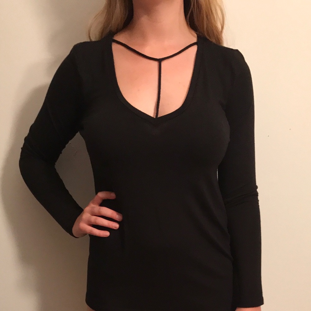 Express long sleeve cross shirt