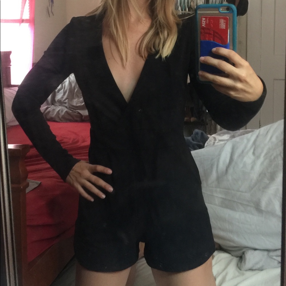 Urban Outfitters Black Romper
