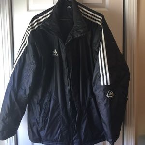 Men's XL adidas water resistance jacket